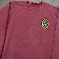 Supreme Spin Crewneck Sweatshirt Tide Logo Red Spring Summer 2016 Men’s Medium