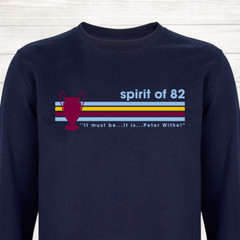 Aston Villa Football Spirit of 82 Prepared The Holte End UTV Sweatshirt