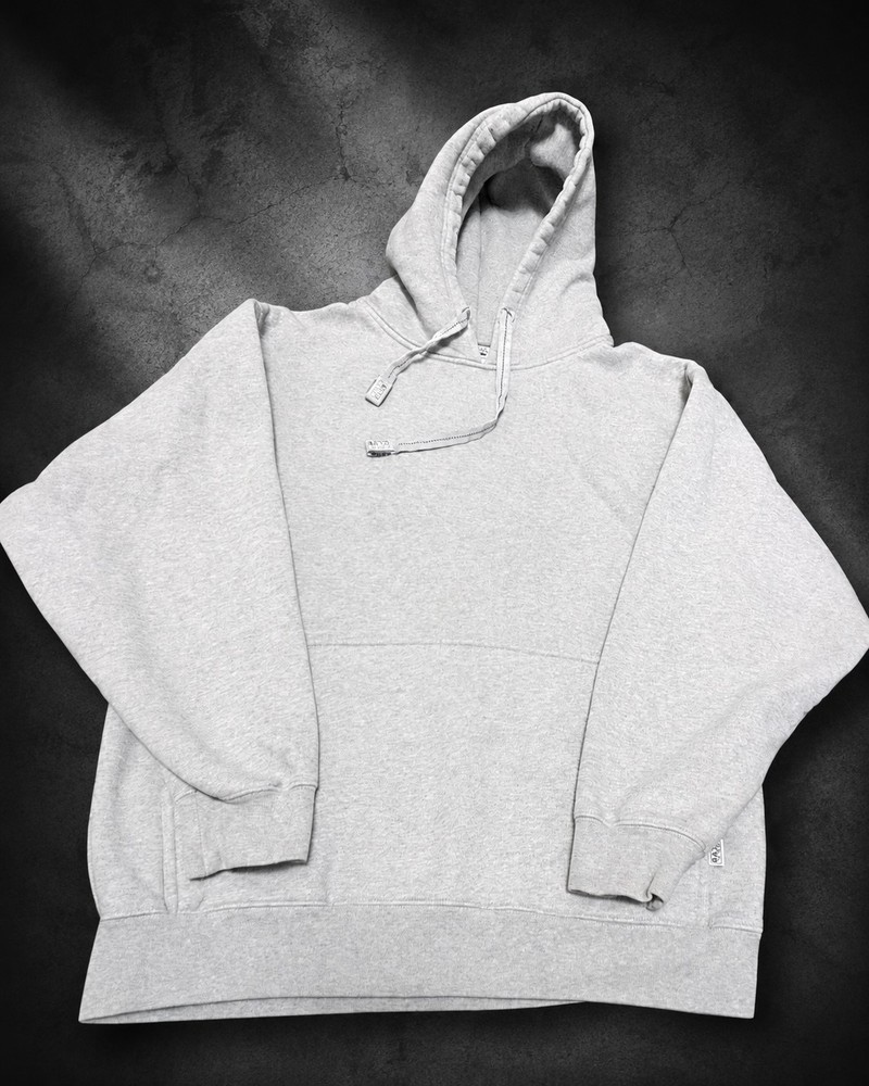 Pro Club Hoodie Mens Size M Gray Fleece Pullover Heavyweight Street Wear