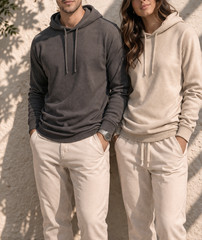 100% Combed Cotton Lightweight Oyster Hoodie Garment Dyed Pullover All Seasons