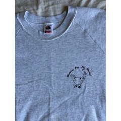 Vintage 1990’s FOTL USA Walking For My Health School Aerobics Boxy Sweatshirt L