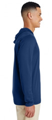 NEW Team 365 T141 Navy Performance Hoodie Men’s Medium UV Protection Free Ship