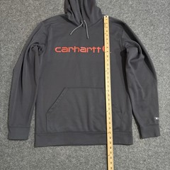 Carhartt Pullover Hoodie Sweatshirt Men’s Medium Relaxed Fit Force Gray