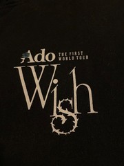 US SELLER – Ado The First World Tour WISH Pullover Hoodie Size M