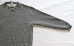 1980’s Vintage Sweatshirt Russell Athletic Blank Heather Gray Tri Blend Rayon