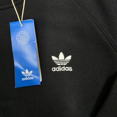 Adidas Essential Crewneck Sweatshirt Mens Black IM4532 Men’s Size Medium