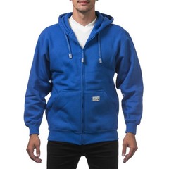 Pro Club Men’s Heavyweight Full Zip Fleece Hoodie
