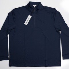 Sun Day Red Lightweight 1/4 Zip Pullover XL Navy Blazer Tiger Woods NWT