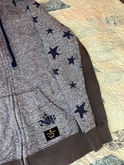 Vivienne Westwood Anglomania Lee Activewear Hoodie Unisex Size M Iconic Stars