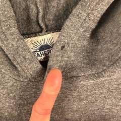 Faherty Marthas Vineyard Hoodie Medium Pullover Rayon Blend Double Sided Logo