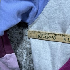 Champion Hoodie Adult M Colorblock Patchwork Cut & Sew Outdoor Colorful Preppy