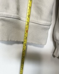 Stussy Sweatshirt Men’s Small Beige Basic Crew 90s Logo Crewneck Streetwear