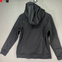 Under Armour ColdGear Hoodie Mens Medium Black Loose Fit Big Logo Pullover