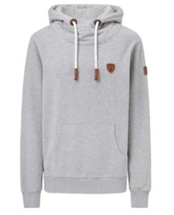 Wanakome Cascade Men’s Hoodie Light Heather Grey Size Medium