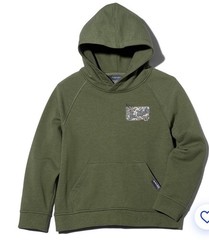 BURLEBO Men’s Deer Camo Patch Logo Fleece Hoodie Sz. 2XL NEW FH-DCPL-OLV