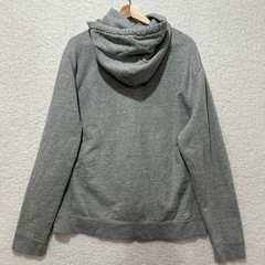 J.Crew Outerwear Fleece Hoodie Gray Deck Hook Heavyweight Sweater Size Large