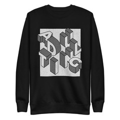 Unisex Premium Sweatshirt-ADULTING-cotton blend best seller