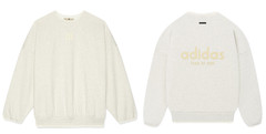 Fear of God x adidas Originals Crew Neck Classic Heavy Fleece Sweatshirt LIMITED
