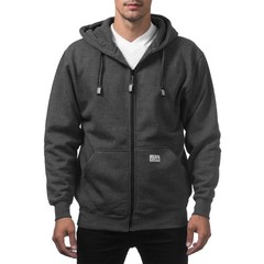 Pro Club Men’s Heavyweight Full Zip Fleece Hoodie