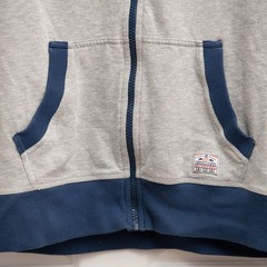 Disney World Full Zip Hoodie Sweatshirt Mens L WDW Disney Core 1971 Collegiate
