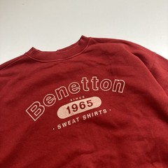 vintage united colors of benetton boxy sweatshirt size large