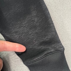 Under Armour ColdGear Hoodie Mens Medium Black Loose Fit Big Logo Pullover