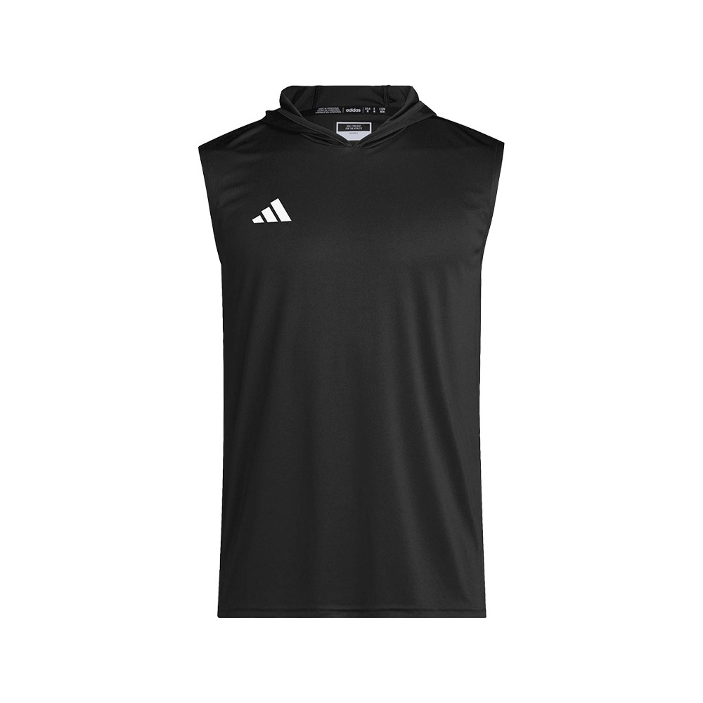 adidas Designed For Training Sleeveless Hoodie Mens Black Casual Outerwear SB115