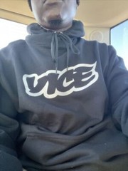 VICE News Media – Black Pullover Logo Hoodie – Vice Magazine NYC – USA Seller