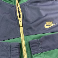 NIKE Sportswear Full Zip Hoodie Mens Purple Green Track Jacket Large NWT New
