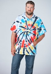 Liberty Blues by KingSize Men’s Big & Tall Short-Sleeve Hoodie