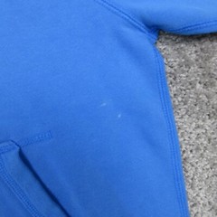 Nike Sweater Mens Small Blue Sportswear Logo Swoosh Hoodie Sweatshirt Outdoors
