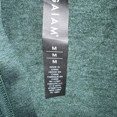 GAIAM NWT Mens M Time to Train LS 1/4 Zip Hoodie Pine Grove Heather Green NWT$70