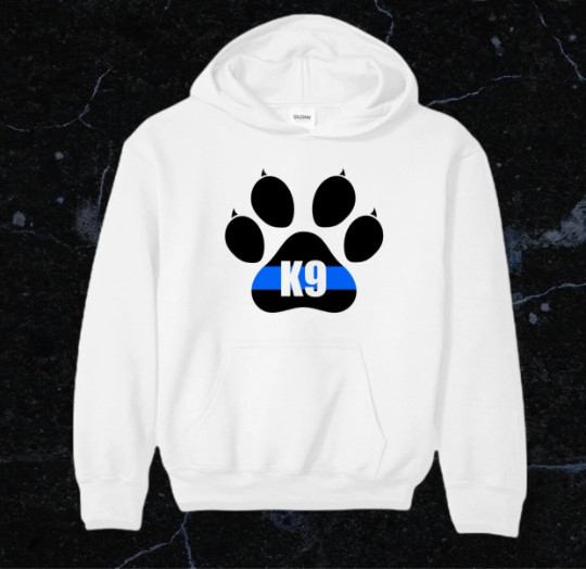 K9 Paw unisex 100% Cotton Custom Hoodie Sweater S,M,L,XL,XXL