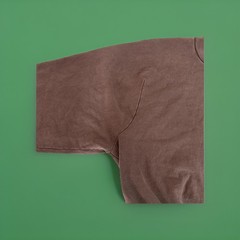 UNRELEASED SAMPLE YZY YEEZY CREW NECK PULLOVER BROWN 100% COTTON FLEECE PLUSH
