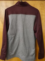 NEW Nike Dri Fit Essential Therma Half-Zip Pullover Mens S Burgundy AA3323-652