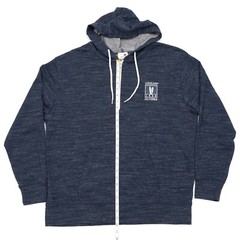 Legoland California Mens Hoodie Zip Up Drawstring Navy XL Embroidered Logo