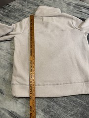 Billabong Adventure Division Large 1/4 Zip Mock Neck Fleece Pullover Oatmeal – S