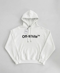Off-White Costco Exclusive Men’s Pullover Hoodie White Brand New