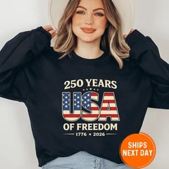 America 250th Anniversary Sweatshirt US History