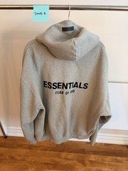 Essentials Fear of God FW22 Dark Oatmeal Hoodie (L) and Sweatpants (M)