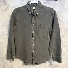 Taylor Stitch Button Down Shirt Mens Size 40 Gray Long Sleeve Organic Cotton