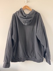 Yeezy Season 5 Oversized Double Layered Hoodie KW5U2022 Large Heavyweight