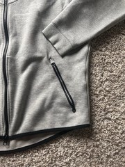 Nike Tech Fleece Windrunner Men’s Size Large Dark Grey Zip Up Hoodie Jacket