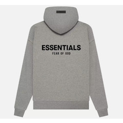 Fear of God Essentials Hoodie Dark Oatmeal XL Oversized NWT