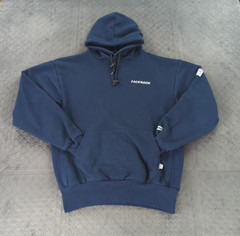 Facebook Hoodie Tyndale Heavyweight Flame Resistant Blue Men Medium Made in USA