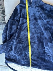 The Wayy Big Hoodie One Size Fits Most Blue (No Box) Wearable Blanket NWOT Ff