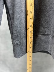 Burlebo Sweatshirt Men’s Size Medium Gray Long Sleeve Crew Graphic Pullover