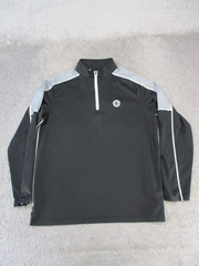 Under Armour Sweater Mens Xl Black Gray All Season Gear Running *Logo