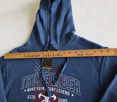True Timber Camo Hoodie Red White Blue Mens Medium