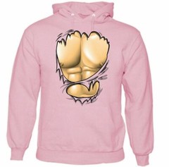 Ripped Muscle Hoodie Gym Training Top Weight Training Bodybuilding MMA weight